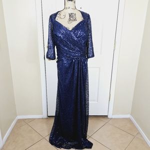 La Femme | Dresses | La Femme Vneck Sequin Embellished Dress | Poshmark